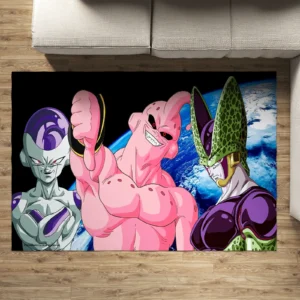 Anime Area Rug Carpet Character Dragon Ball Majin Buu