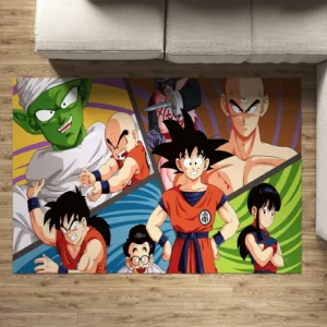 Anime Area Rug Carpet Character Dragon Ball Z Son Goku