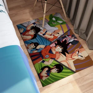 Anime Area Rug Carpet Character Dragon Ball Z Son Goku