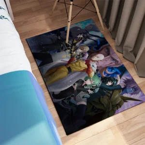 Anime Area Rug Carpet One Punch Man Character Yusuke Murata Saitama Genos 2