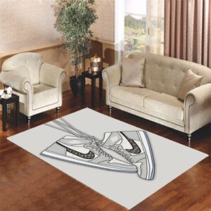 Air Dior Jordan Area Rug Trendy Luxury Carpet Design