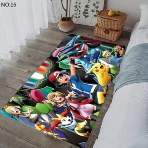 Ash Team Pokemon Rug Complete Your Home Decor