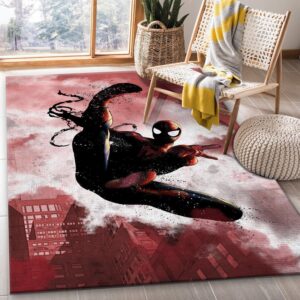 Brighten Your Home with an Amazing Red Spider-Man Area Rug