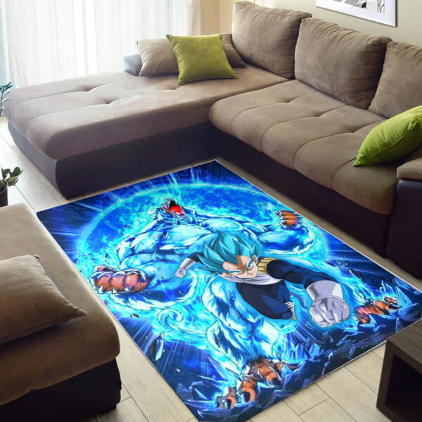 Cadic Vegeta Ozarus Dragon Ball Z Carpet Living Room Rug