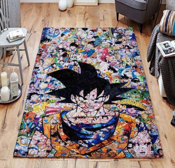 Dragon Ball Area Rug Carpet for Living Room Use