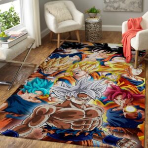 Dragon Ball Area Rug for Home Decor Shop Online Now