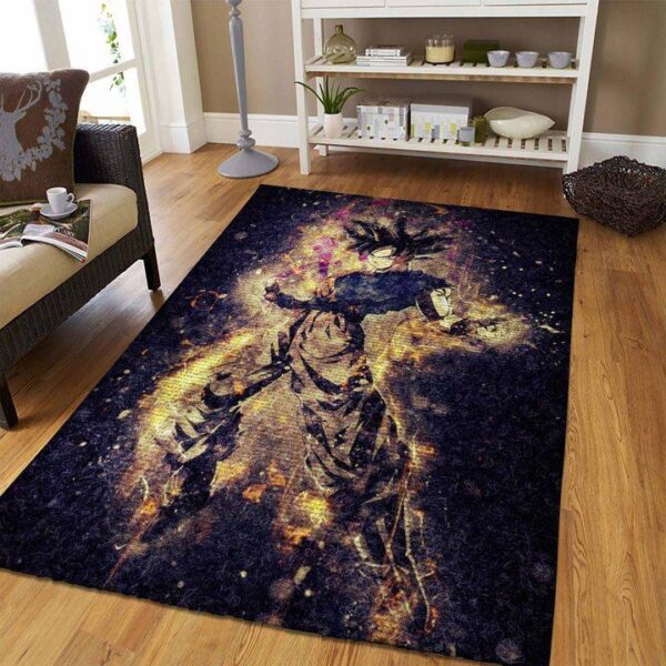 Dragon Ball Area Rug for Living Room Vibrant Design