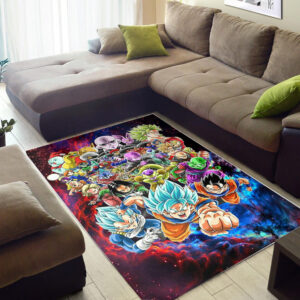 Dragon Ball Super Character Galaxy Rug for Home Decor