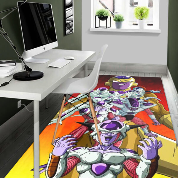 Frieza Dragon Ball Z Rug Bedroom Aesthetic Decor