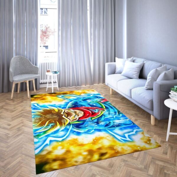 Goku Area Rug Carpet Perfect for Dragon Ball Fans