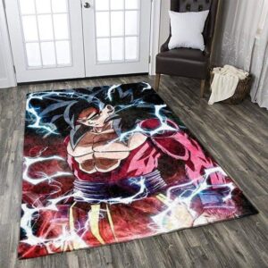 Goku Dragon Ball Area Rug for Bedroom Stylish Decor