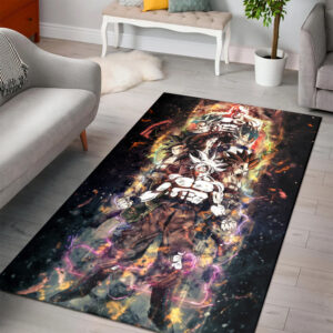 Goku, Vegeta & Jiren Carpet Rug Living Room Decor