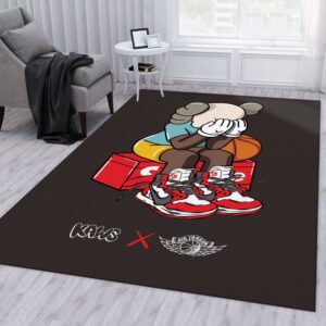 Kaws X Nike Air Jordan Rug – Exclusive Designer Collaboration