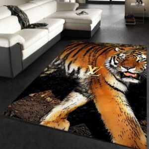 Louis Vuitton Tiger Area Rug for Living Room Shop Now