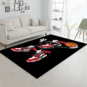 Nike Air Jordan Basketball Rug – Perfect for Sports Enthusiasts