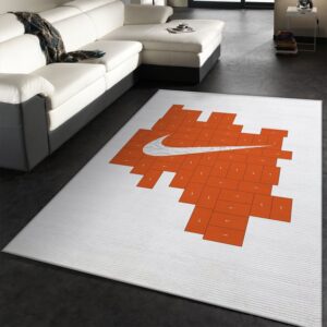 Nike Logo Rectangle Area Rug Carpet – Stylish Floor Accent