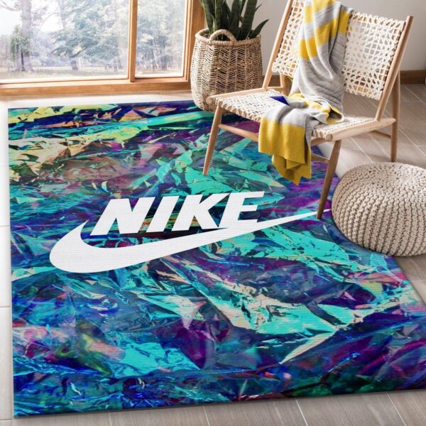 Nike Logo Rug for Living Room – Sporty and Chic Home Accent