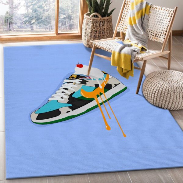 Nike SB Chunky Dunky Shoes Rug – Trendy Sneaker-Inspired Decor