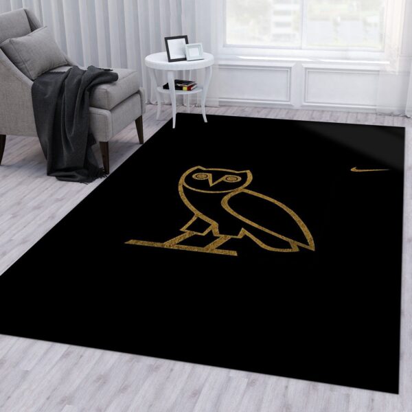 Owl Nike Logo Area Rug – Unique and Stylish Sports Decor