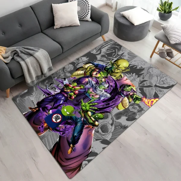 Piccolo All Forms Dragon Ball Rug Stylish Home Decor