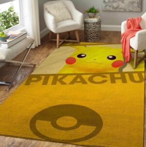 Pikachu Carpet Fun Floor Area Rug for Any Room