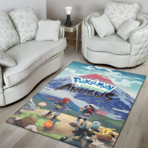 Pokémon Legends Arceus Gift Rug Bedroom Aesthetic