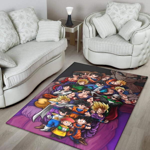 Son Gohan’s Journey Dragon Ball Living Room Rug