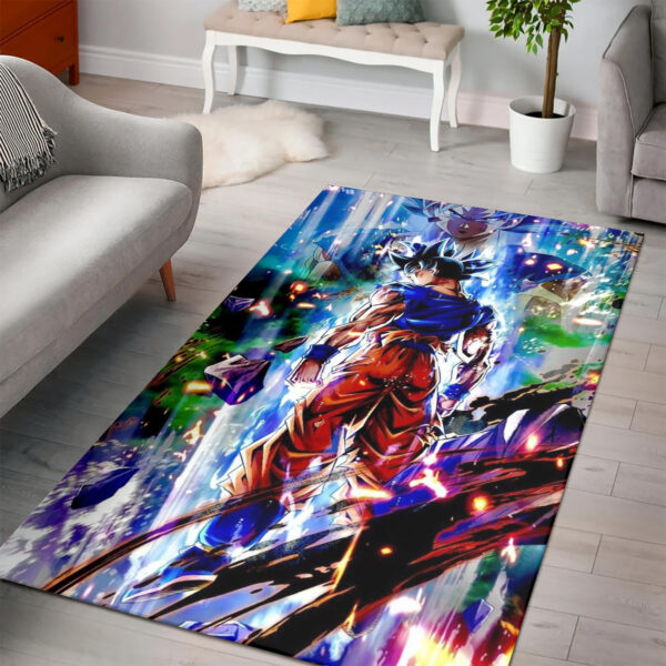 Son Goku Manga Comics Rug Anime Arts Living Room