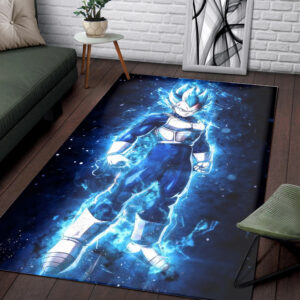 Super Saiyan Cadic Vegeta Rug Stylish Bedroom Accent