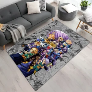 Trunks All Forms Dragon Ball Rug Stylish Home Decor