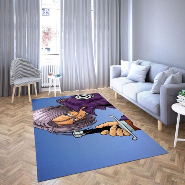 Trunks Area Rug Carpet for Living Room Dragon Ball Style