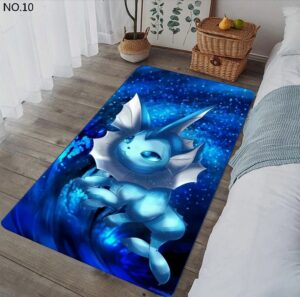 Vaporeon Eevee Rug Stylish Addition to Any Room