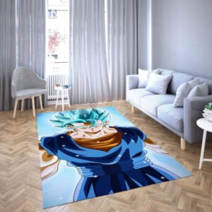 Vegito Blue Dragon Ball Super Rug for Living Room Style