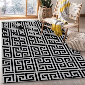 Versace Background Area Rug Carpet Stylish Floor Design