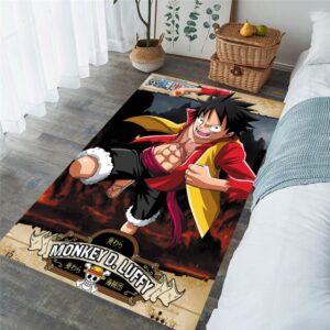 One Piece Monkey D. Luffy Anime Rug Iconic Character Style