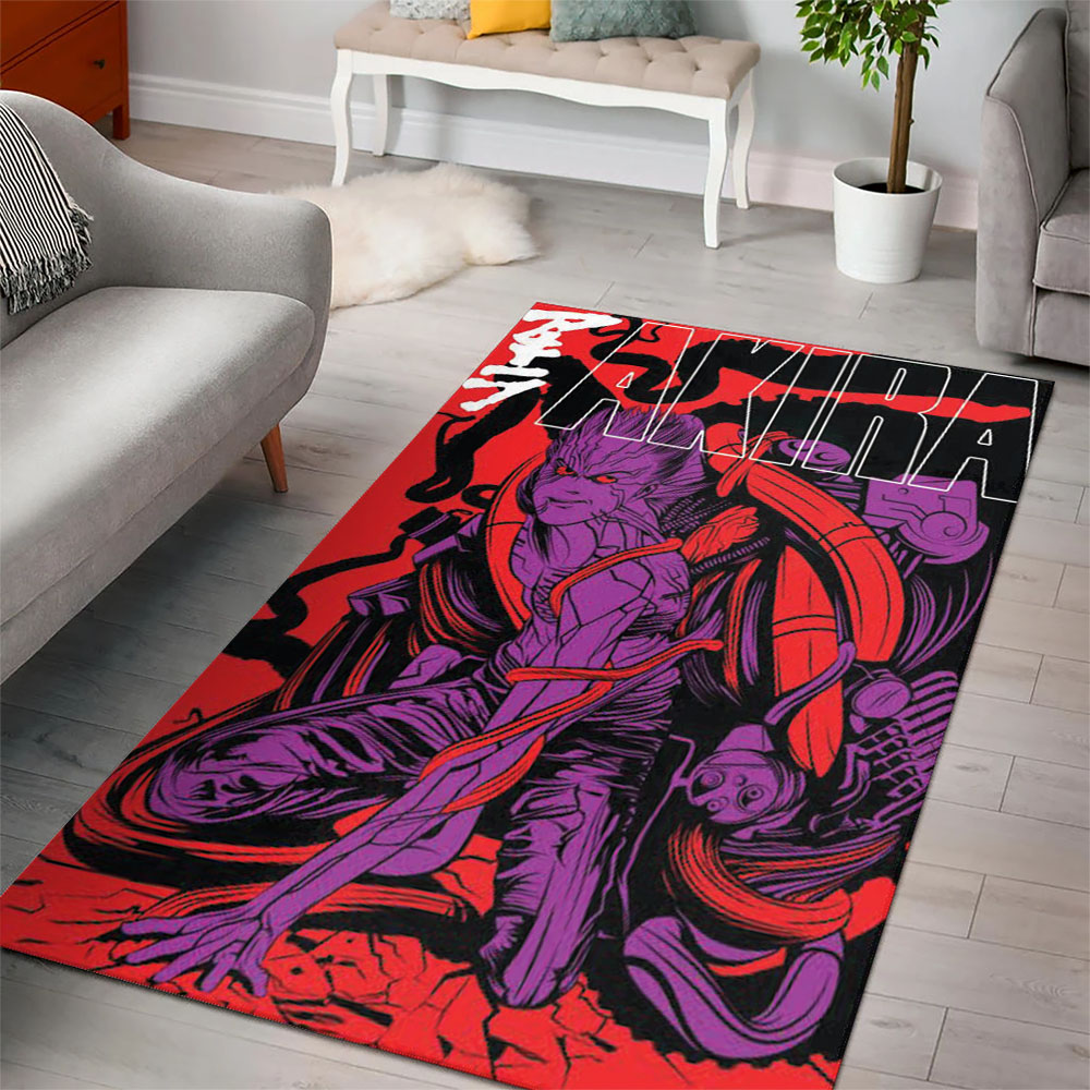 Anime Area Rug Carpet Akira – Iconic Decor for Anime Lovers