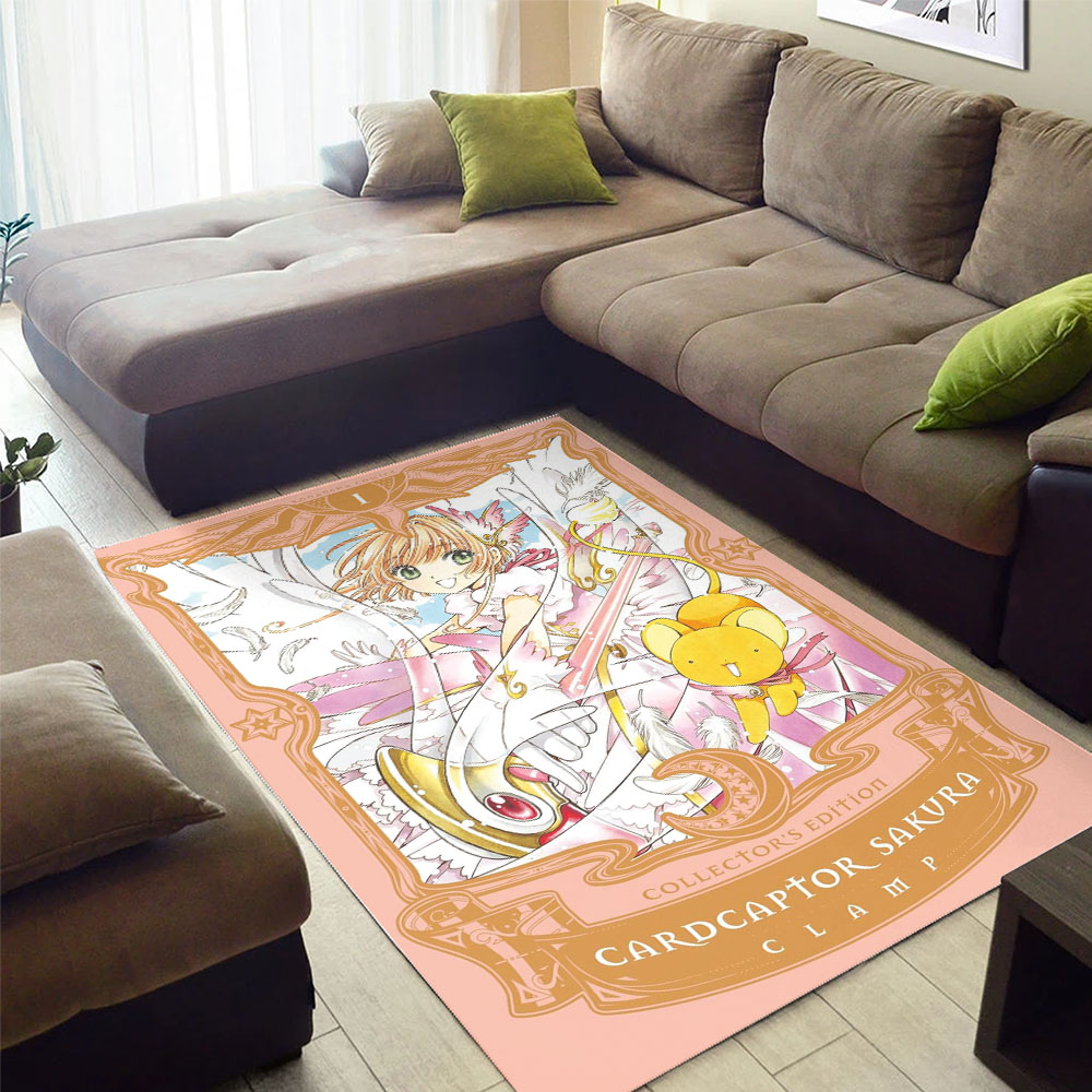 Area Rug Art Cardcaptor Sakura Anime Decor