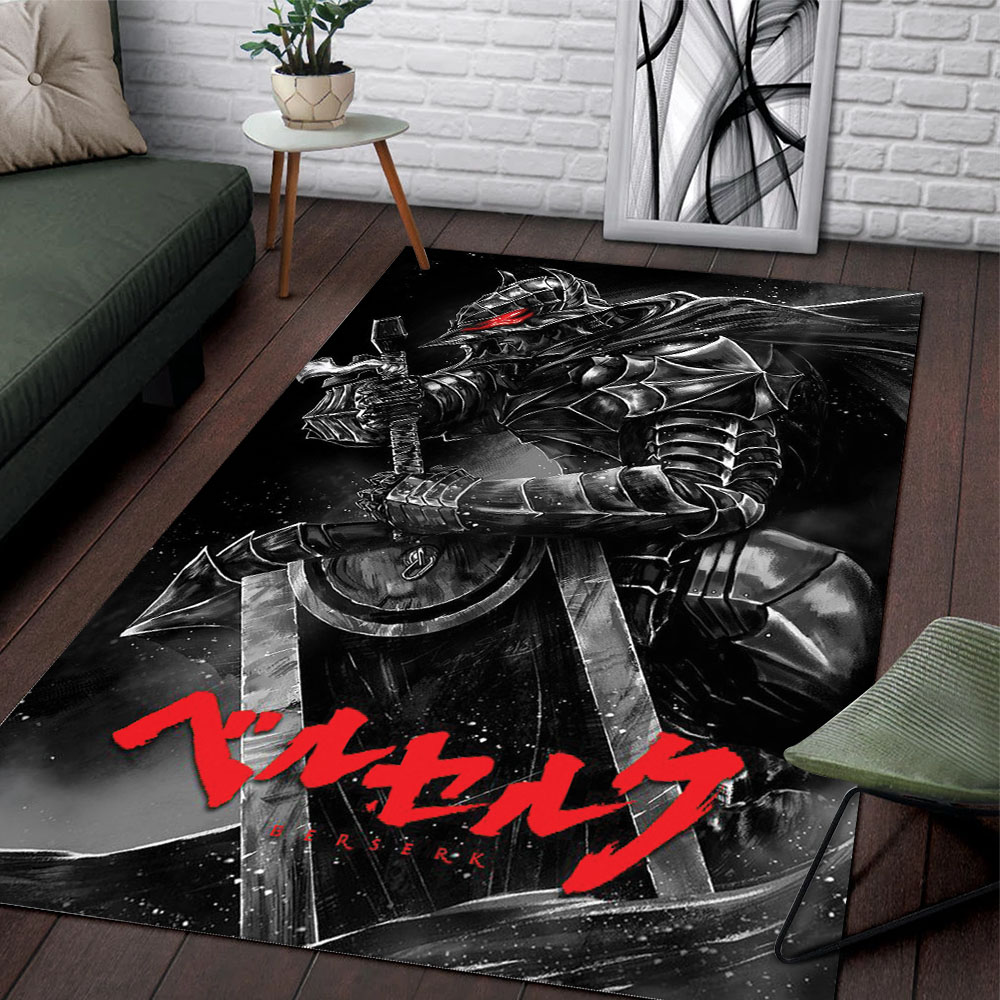 Berserk Iconic Area Rug Perfect for Anime Fans and Home Decor