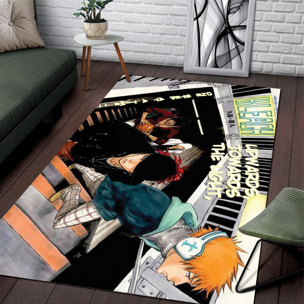 Bleach Subway Area Rug Stylish Print for Anime Fans